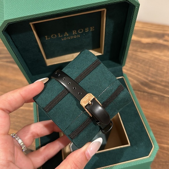 Lola Rose Malachite Textured Watch - Picture 8 of 9